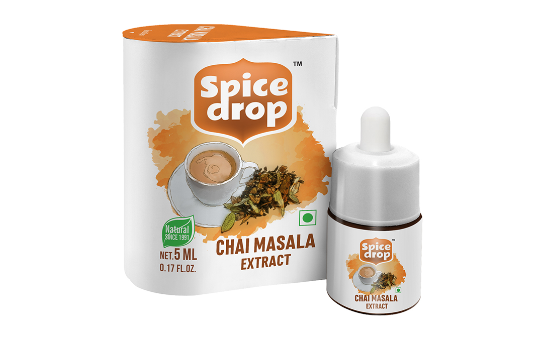 Spice Drop Chai Masala Extract    Pack  5 millilitre